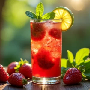 Strawberry Ice Tea