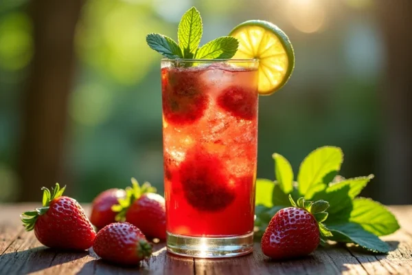 Strawberry Ice Tea